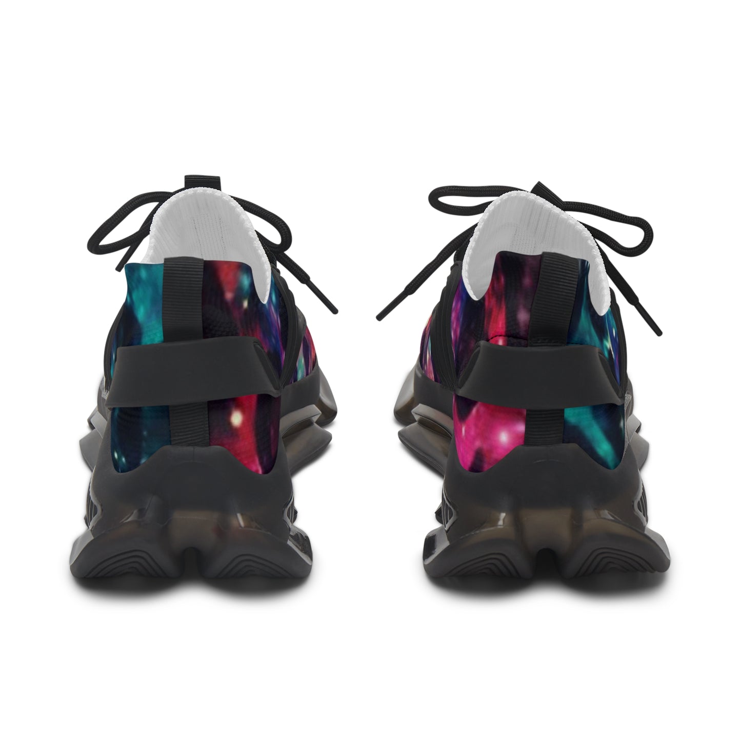 Mesh Sneakers - Space Cheetah Print Women's Shoes