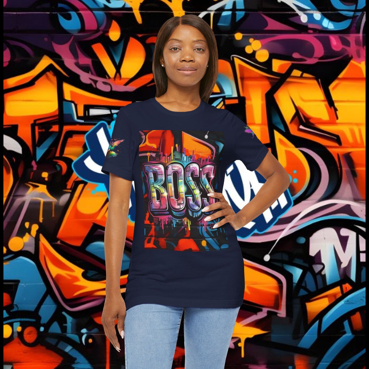 Graffiti Boss Female Tee