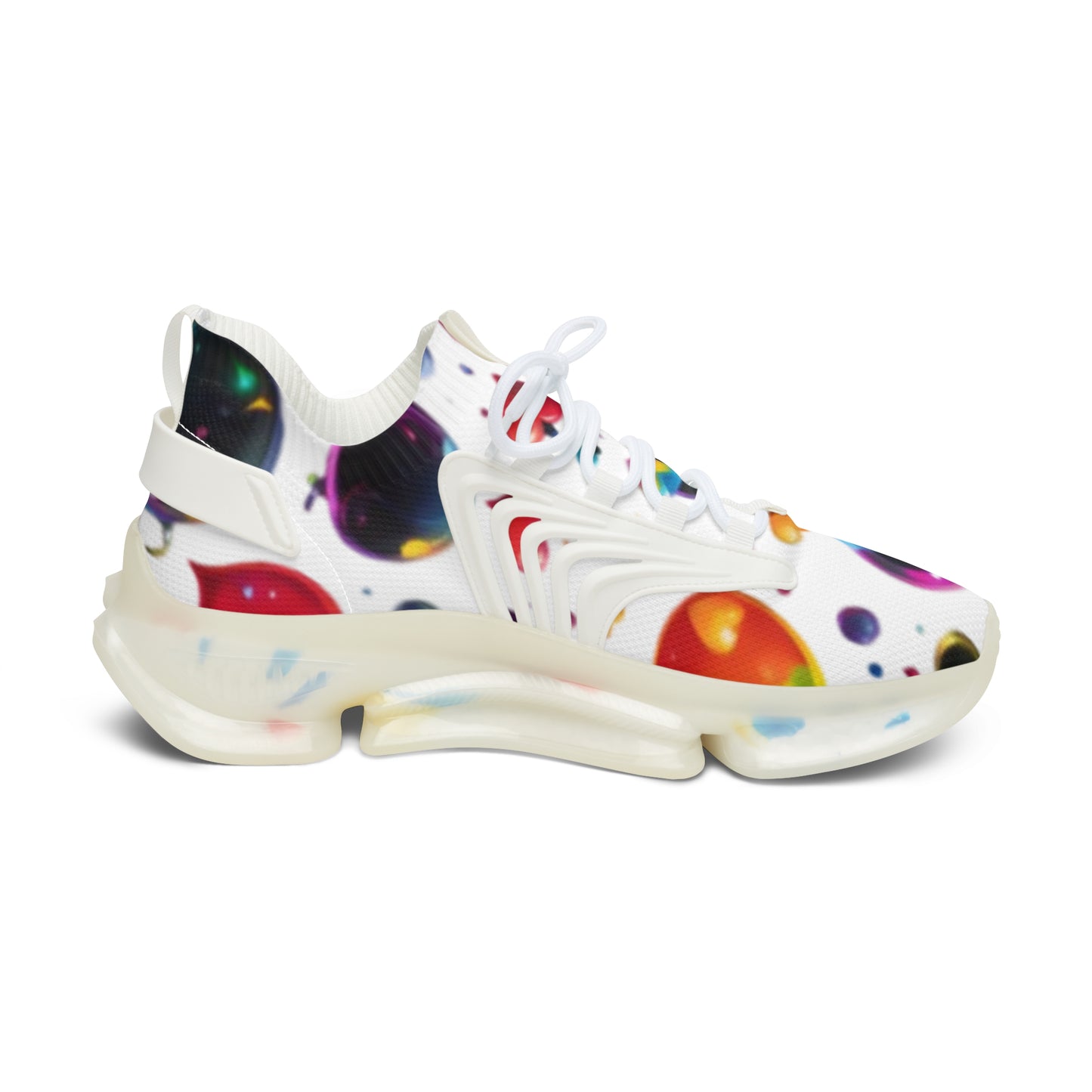 Sneakers with Candy Rain Design