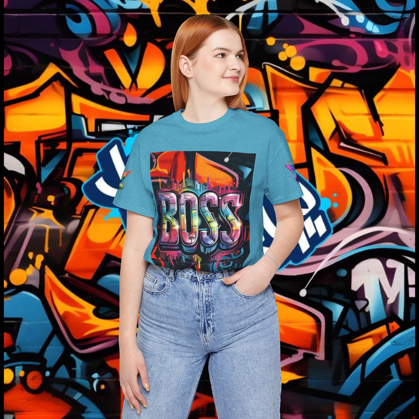 Graffiti Boss Female Tee