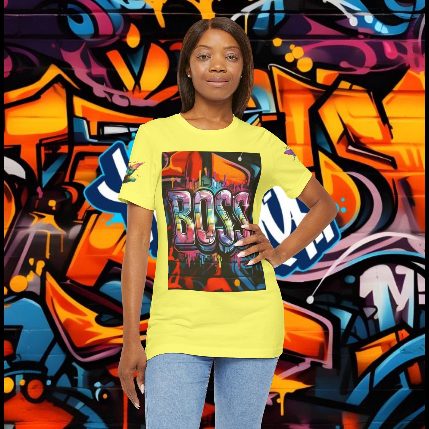 Graffiti Boss Female Tee