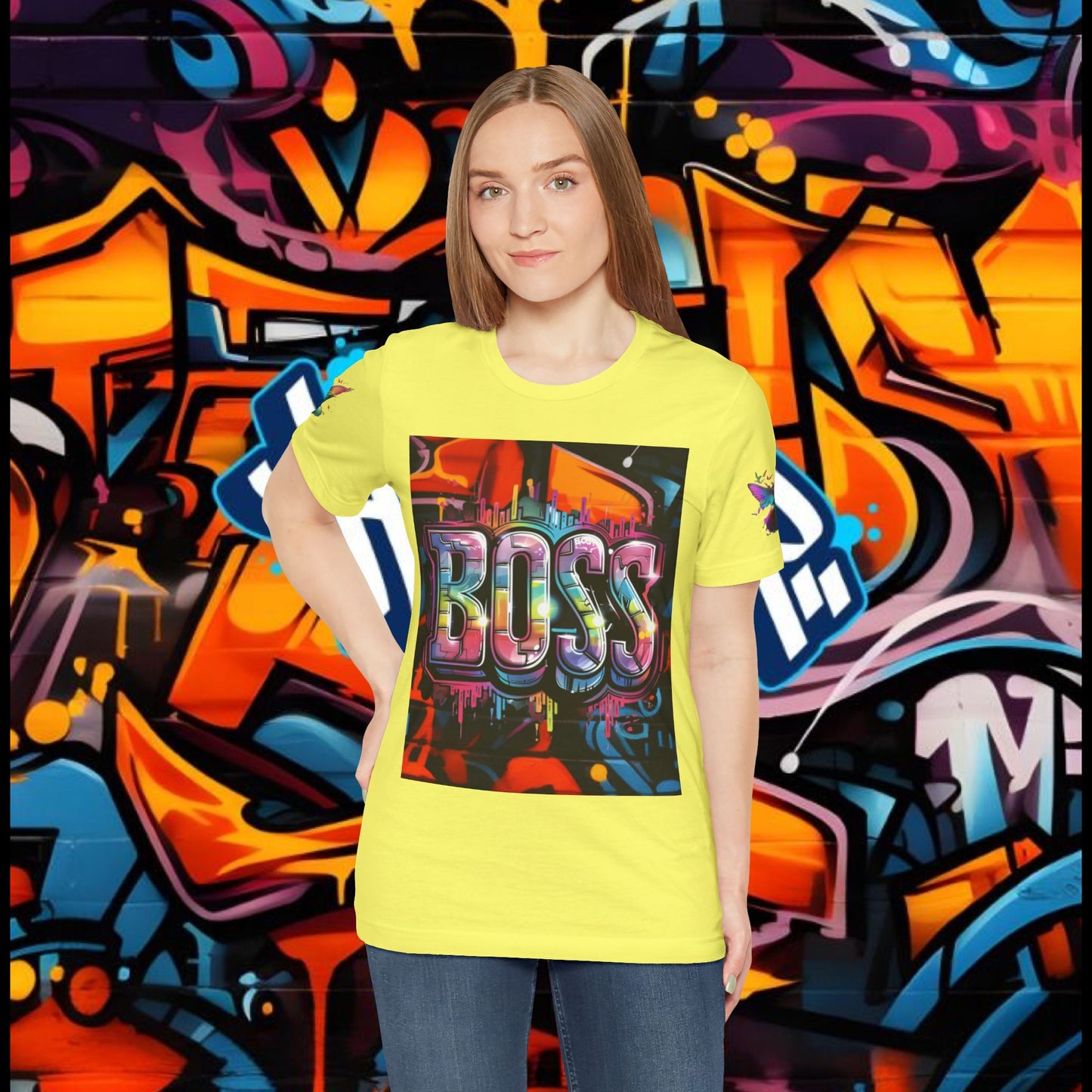 Graffiti Boss Female Tee