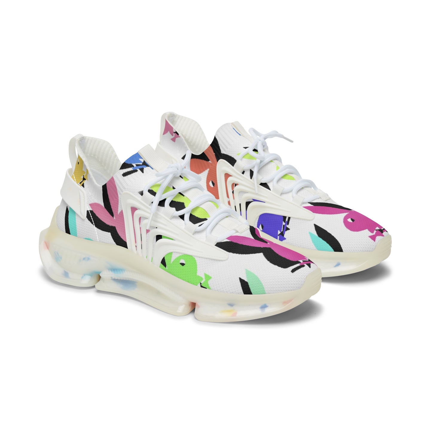 Whimsical Women's Mesh Sneakers - Colorful, Lightweight, Stylish for Daily Wear, Walking, Fitness, Spring, Summer Adventures