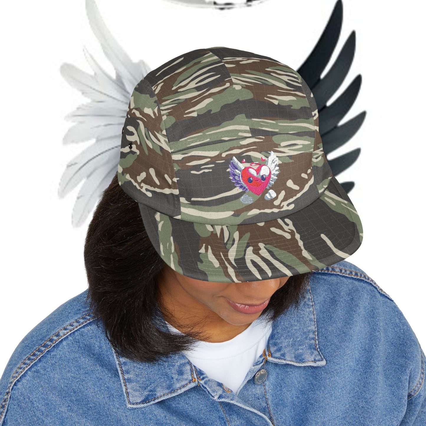 Embroidered Cap - Follow Your Heart Hat