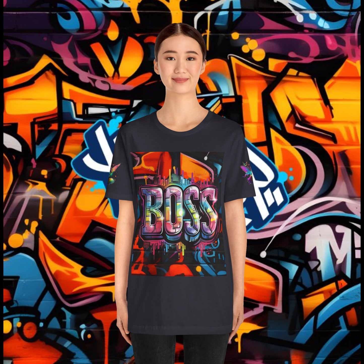 Graffiti Boss Female Tee