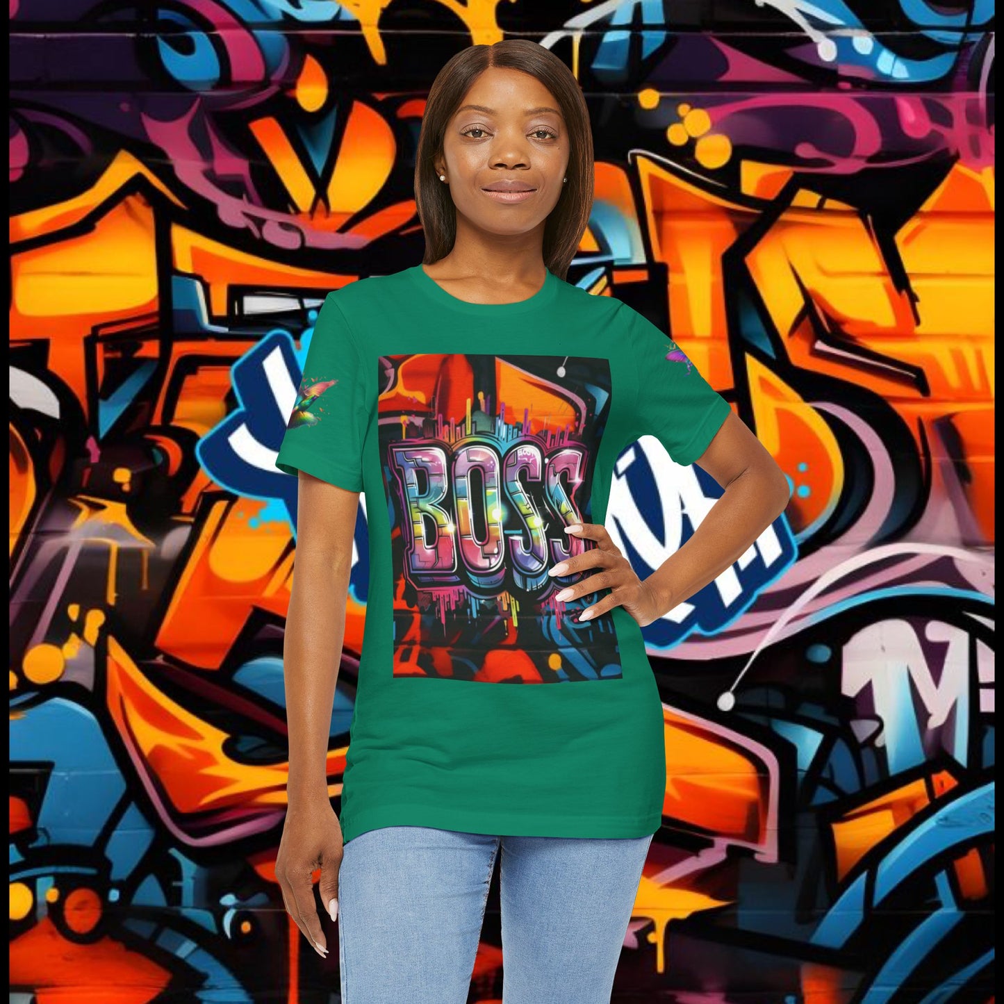 Graffiti Boss Female Tee