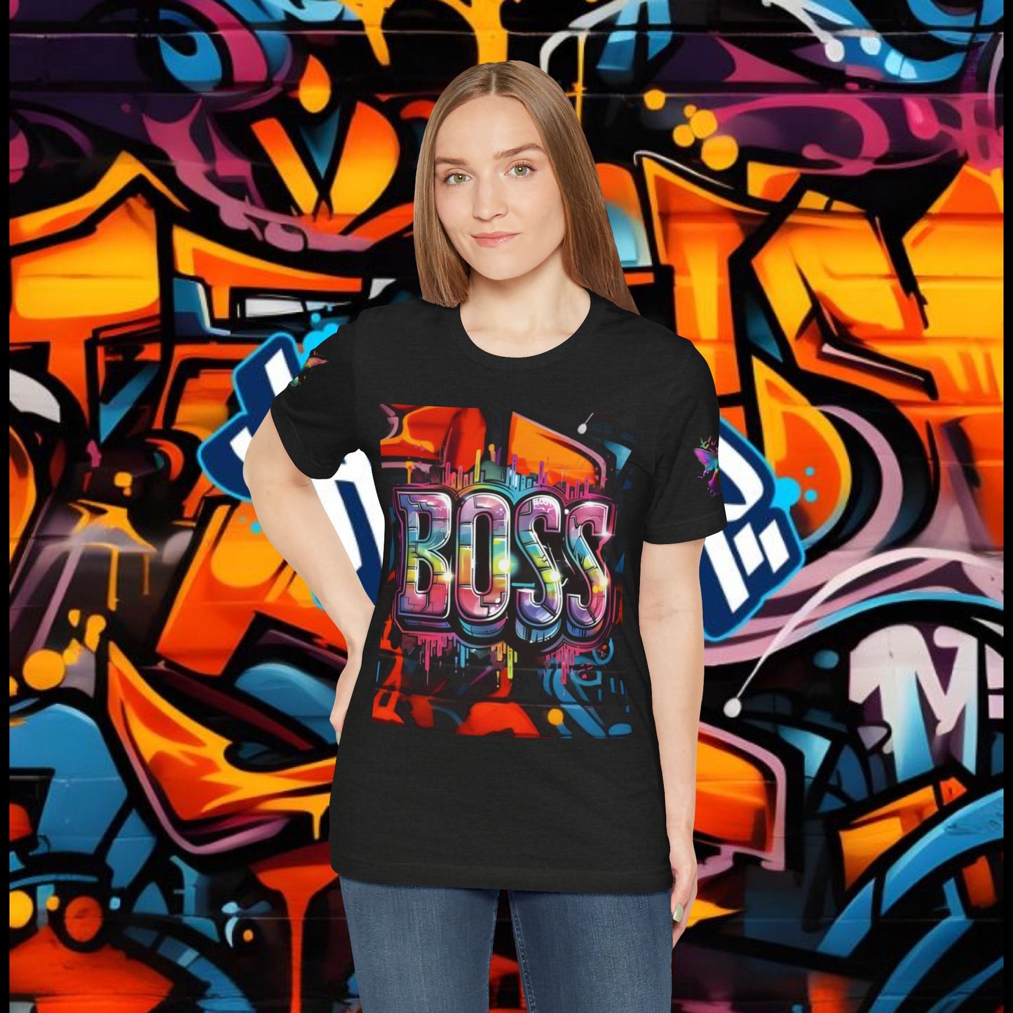 Graffiti Boss Female Tee
