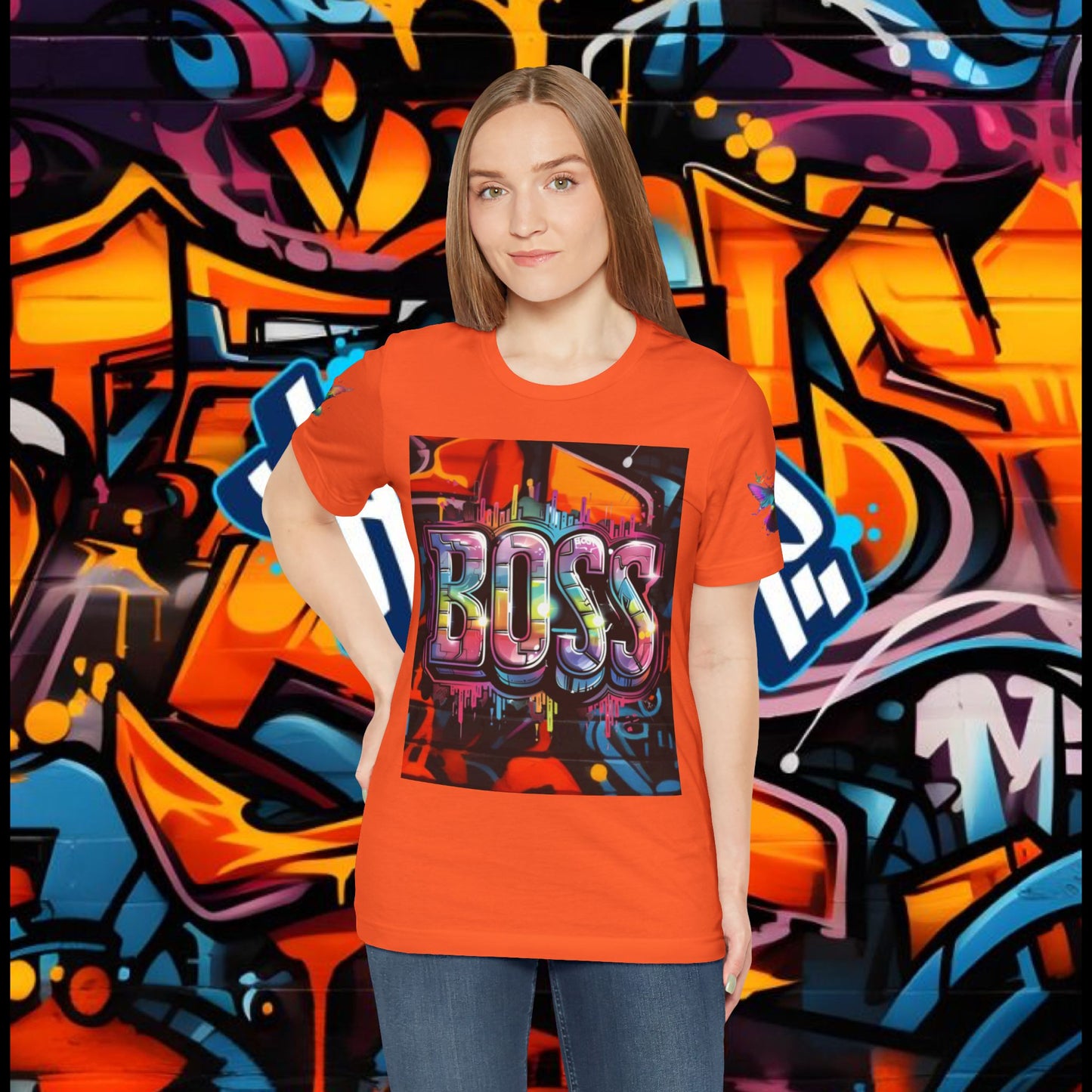 Graffiti Boss Female Tee