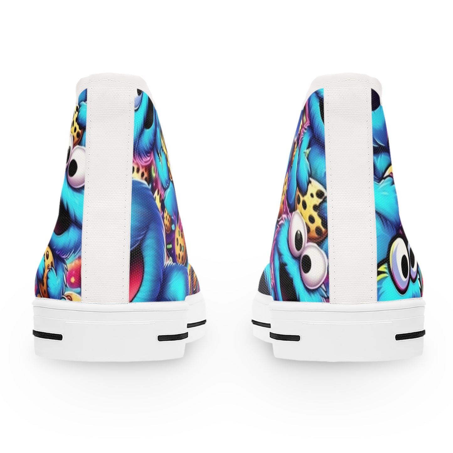 Cookie Monster High Top Sneakers