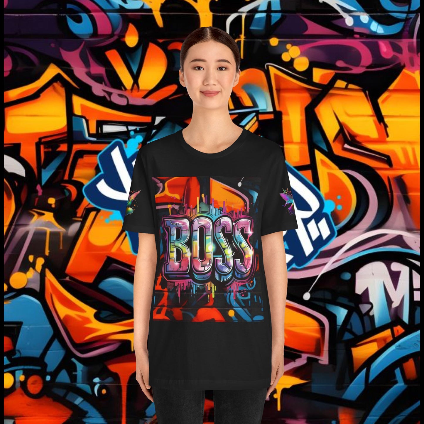Graffiti Boss Female Tee