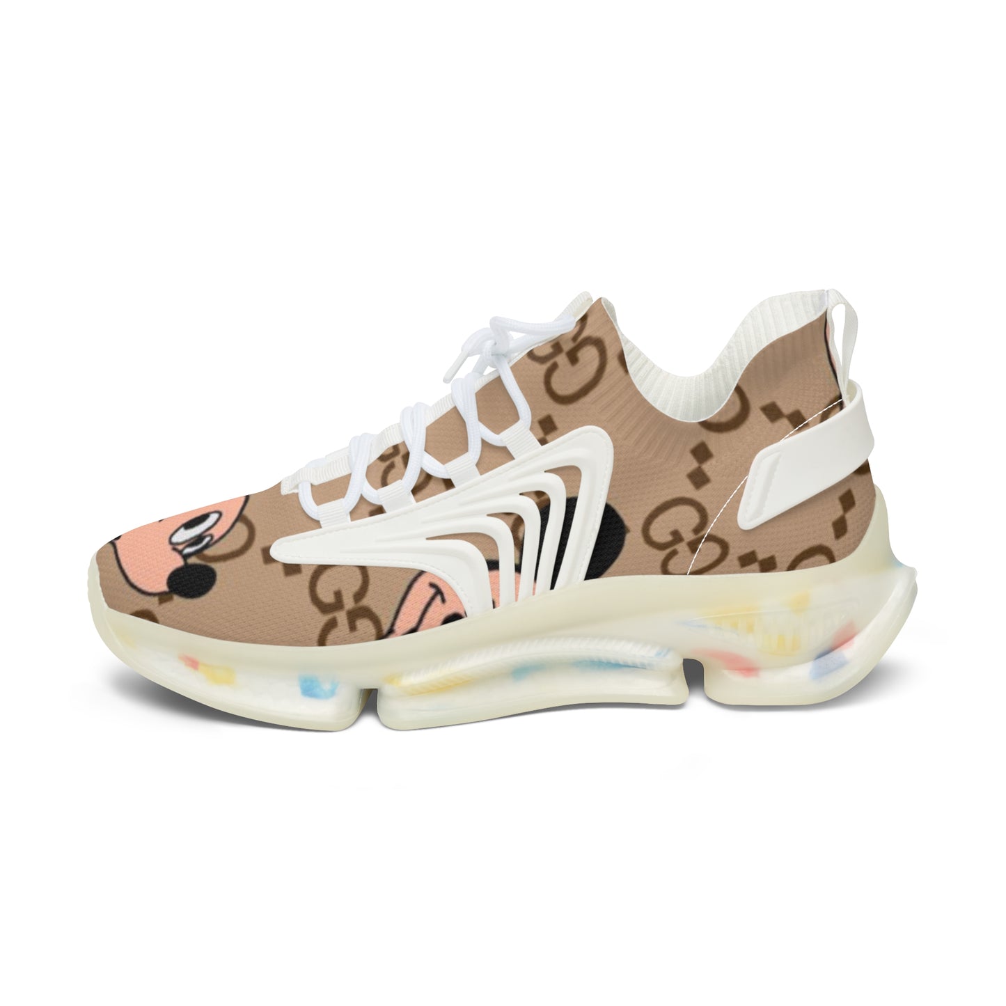 Sneakers - Mickey Mouse Gucci Design for Women