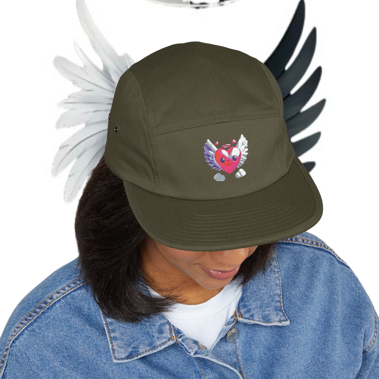 Embroidered Cap - Follow Your Heart Hat