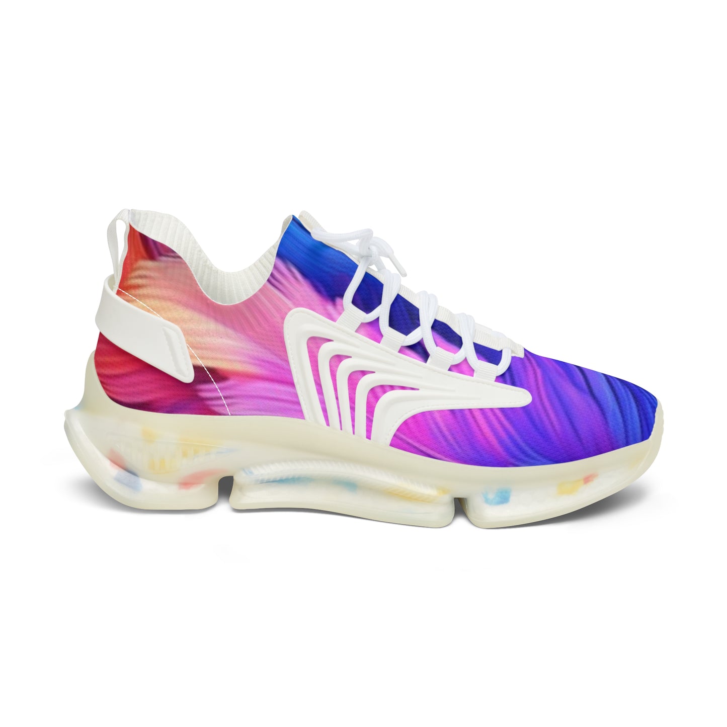 Colorful Women's Mesh Sneakers - Trendy Footwear, Lightweight Athletic Shoes, Sporty Lifestyle, Ideal for Running and Casual Wear