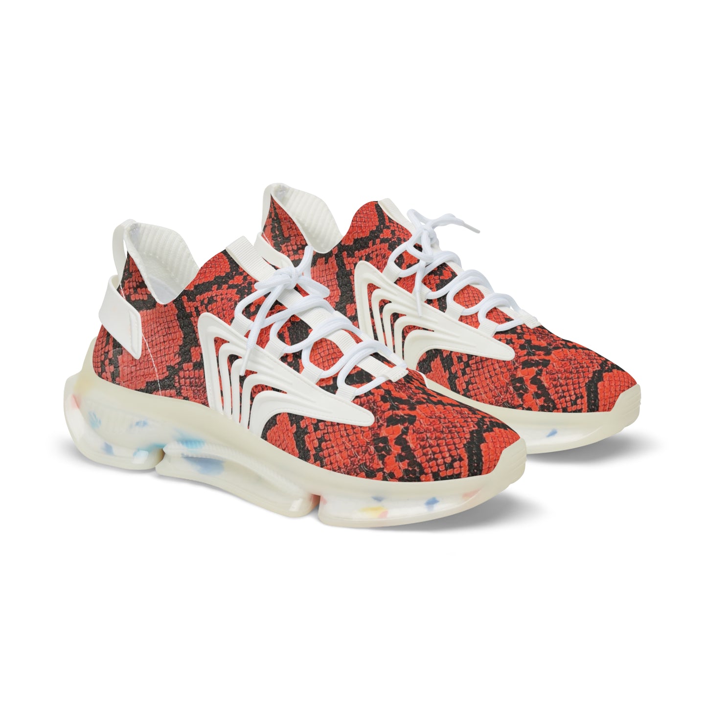 Orange mamba Mesh Sneakers