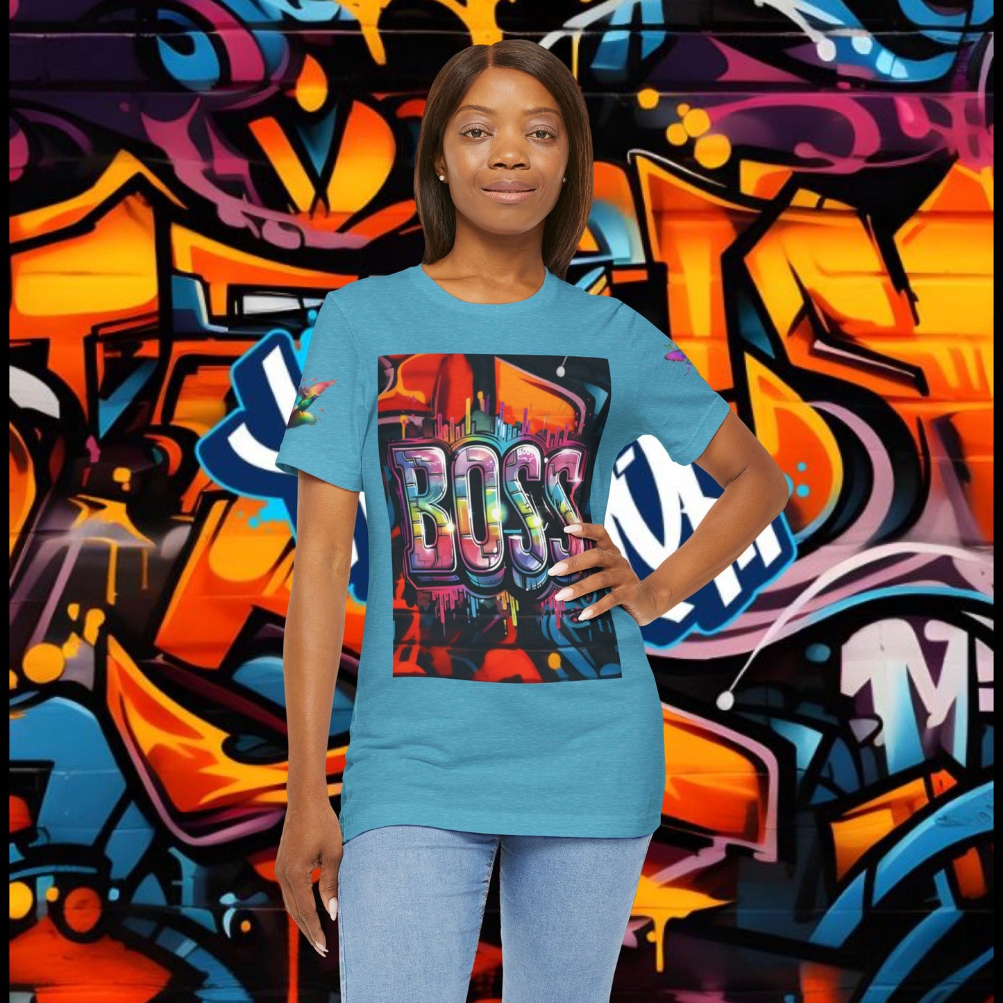 Graffiti Boss Female Tee