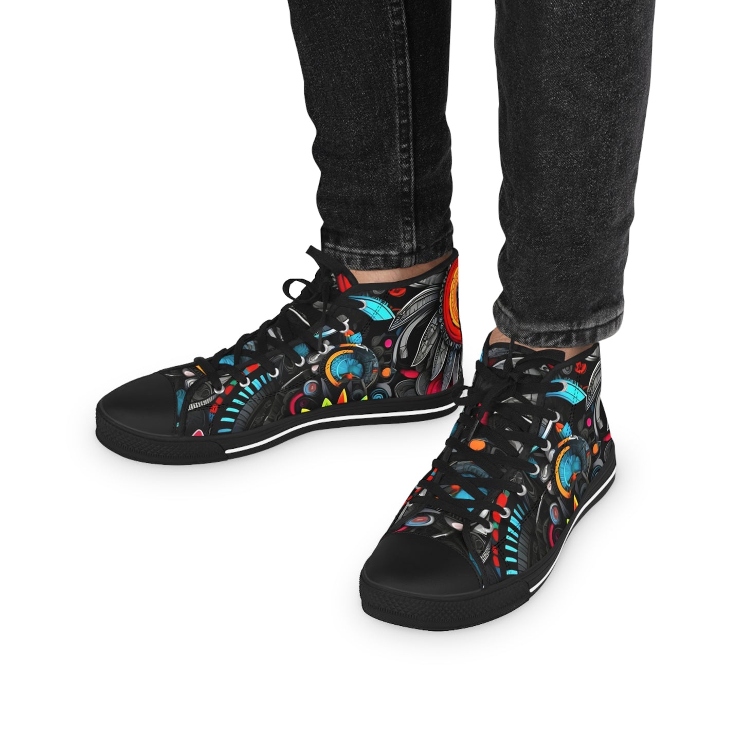 Men's Sneakers - Sugar Skulls Design