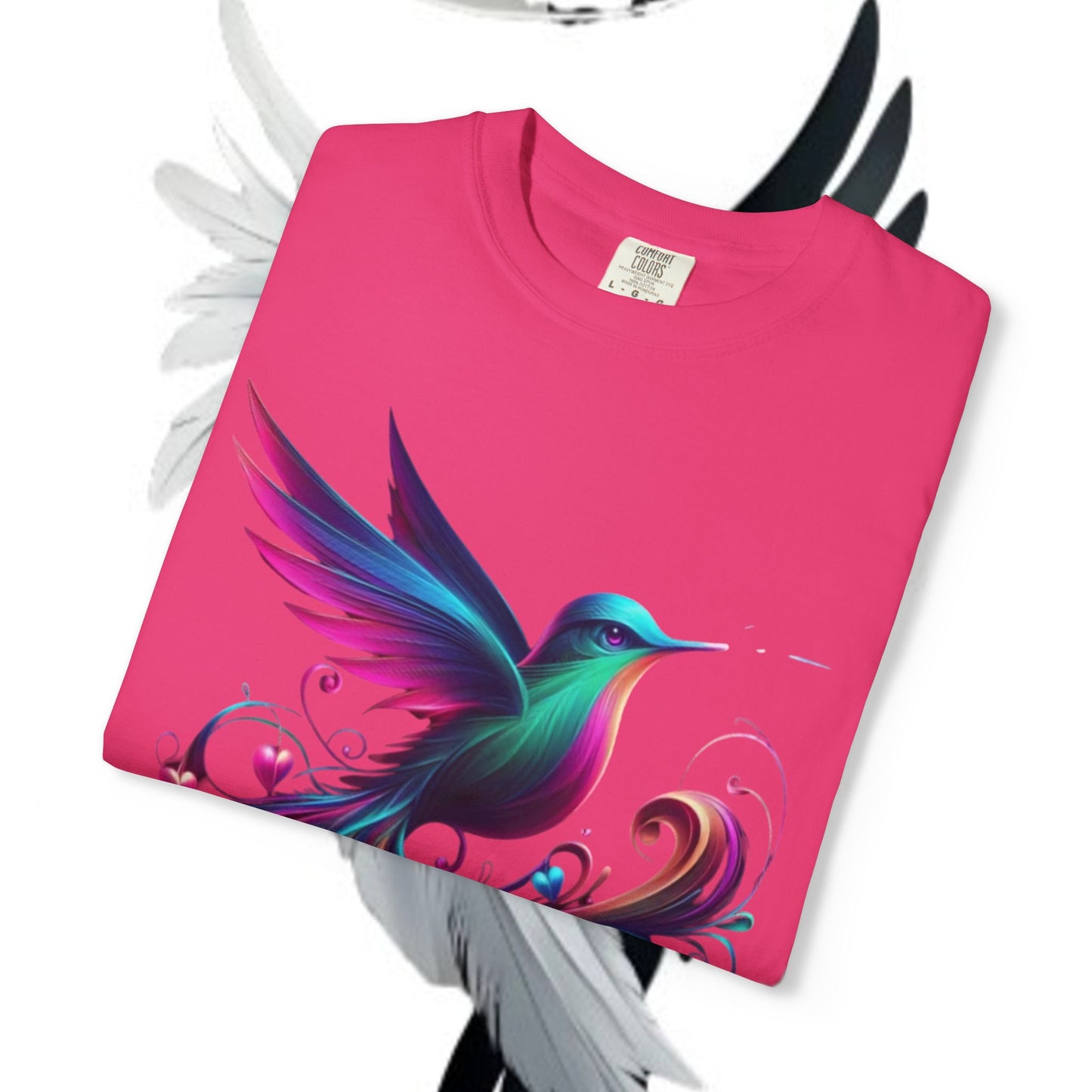 Garment-Dyed T-shirt - Freedom is a Blessing Design