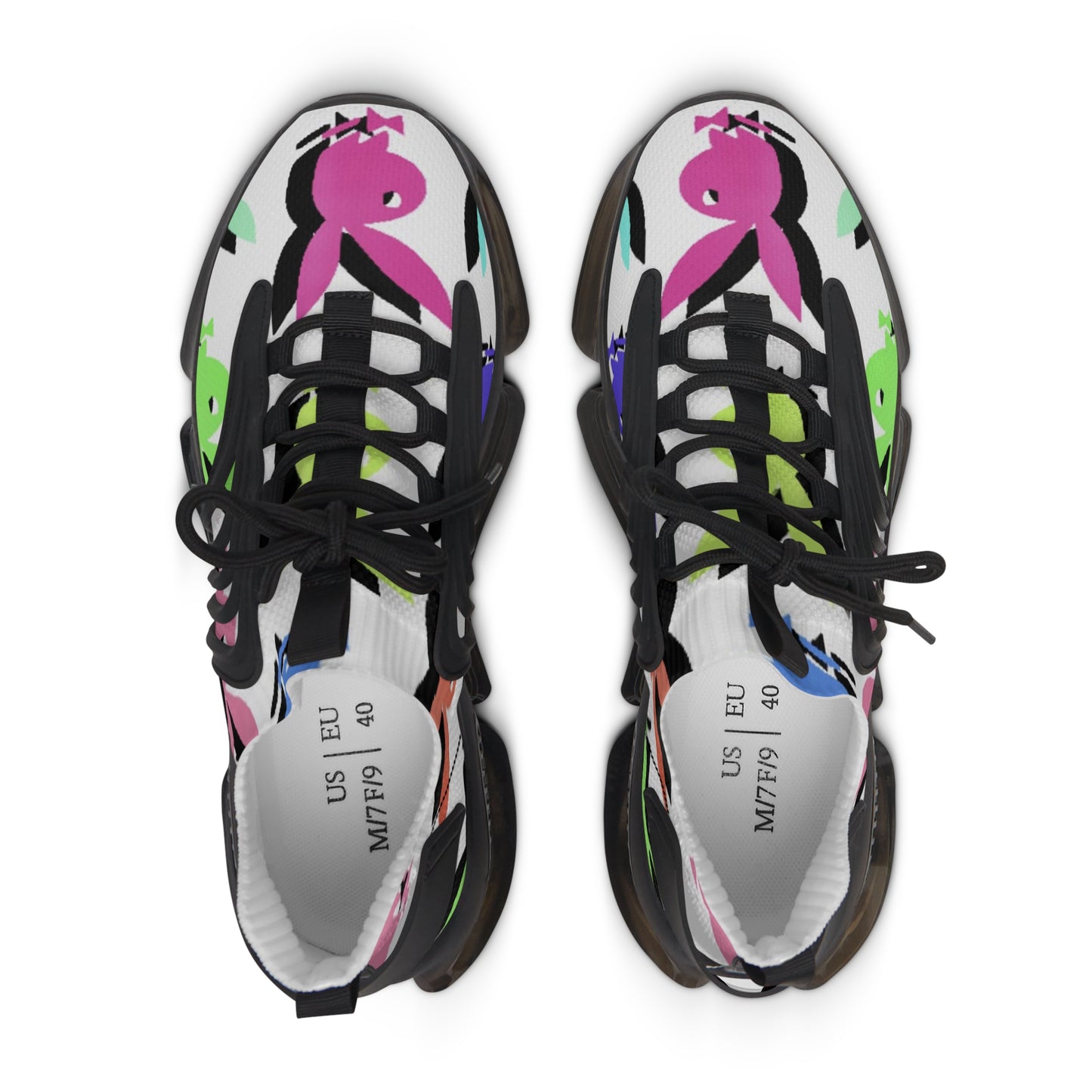 Whimsical Women's Mesh Sneakers - Colorful, Lightweight, Stylish for Daily Wear, Walking, Fitness, Spring, Summer Adventures