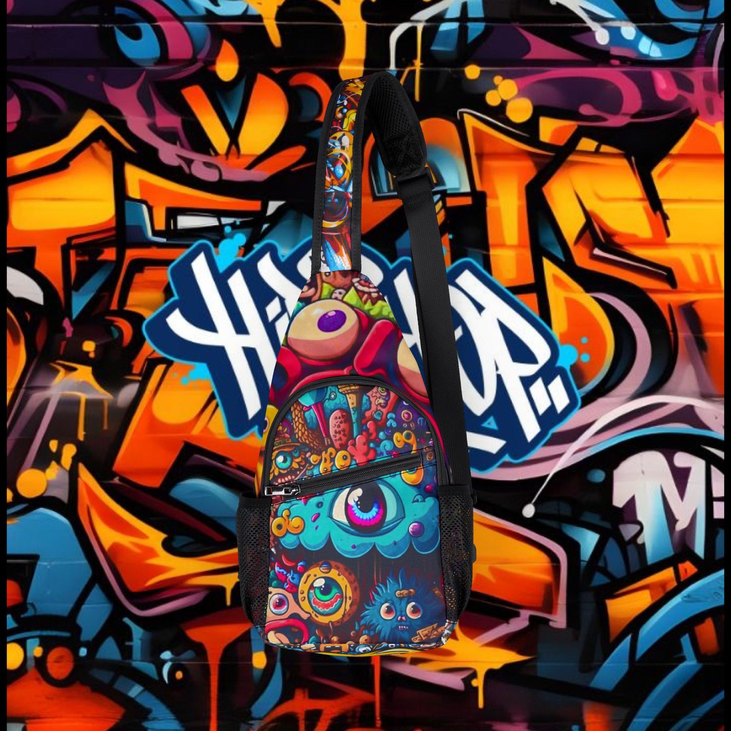 Graffiti Chest Bag