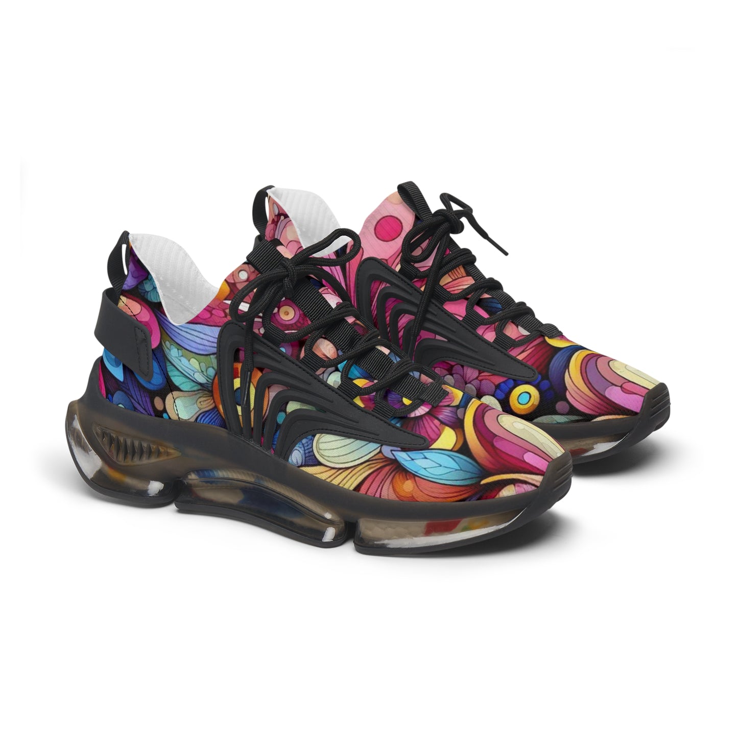 Colorful Women's Mesh Sneakers - Stylish Athletic Shoes for Fitness, Casual Wear, Travel, Festivals, and Everyday Comfort