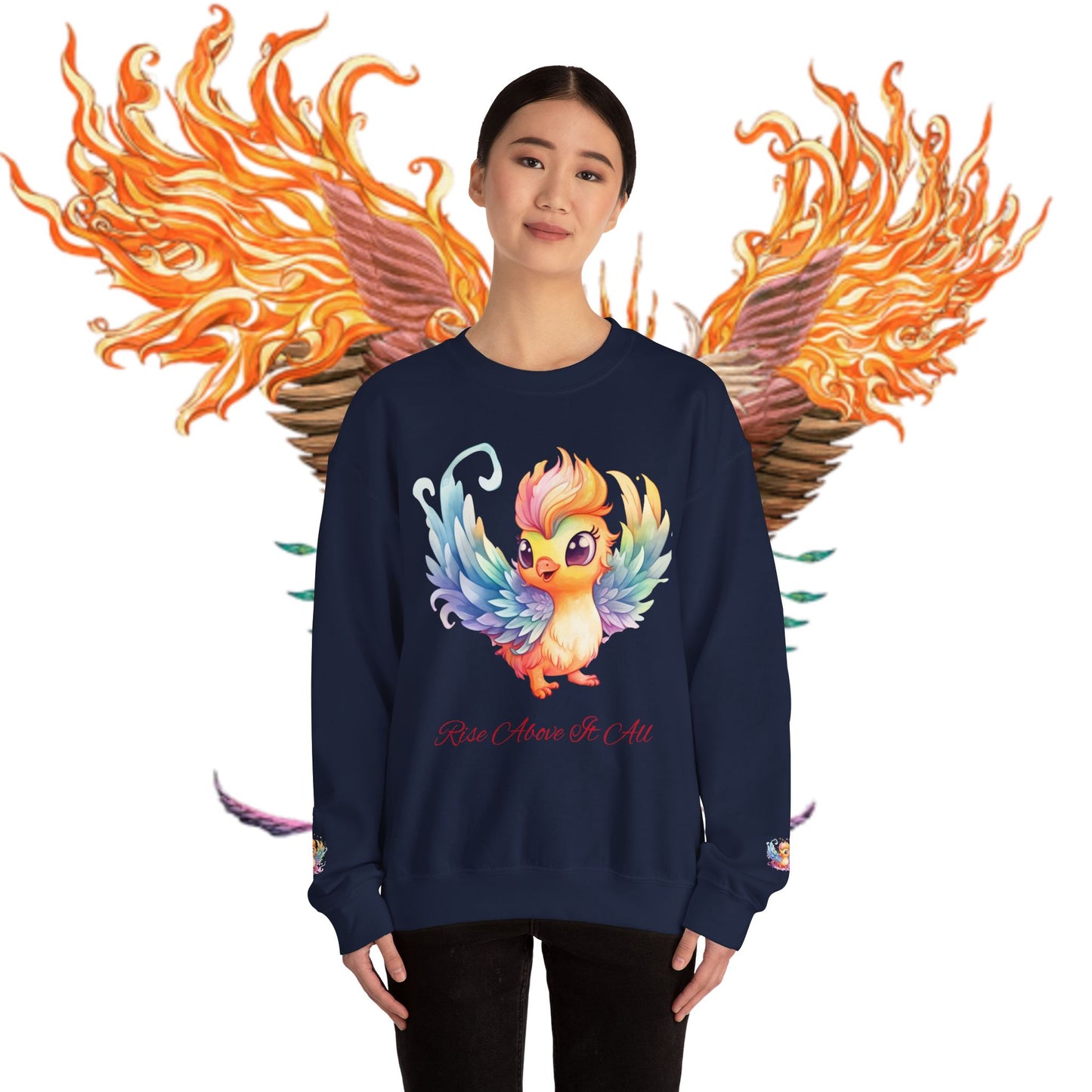 Unisex Sweatshirt Phoenix Collection with Quotes