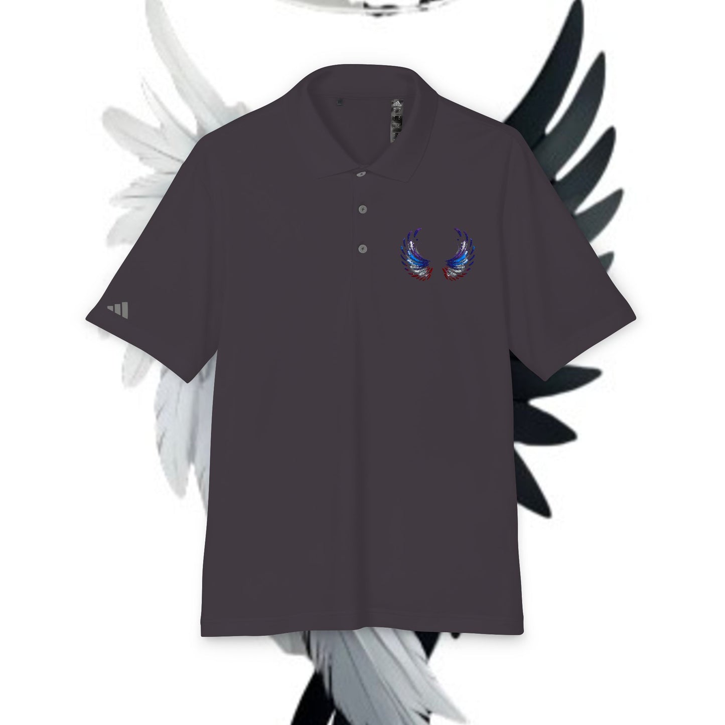 Polo Shirt Butterfly Wing Design