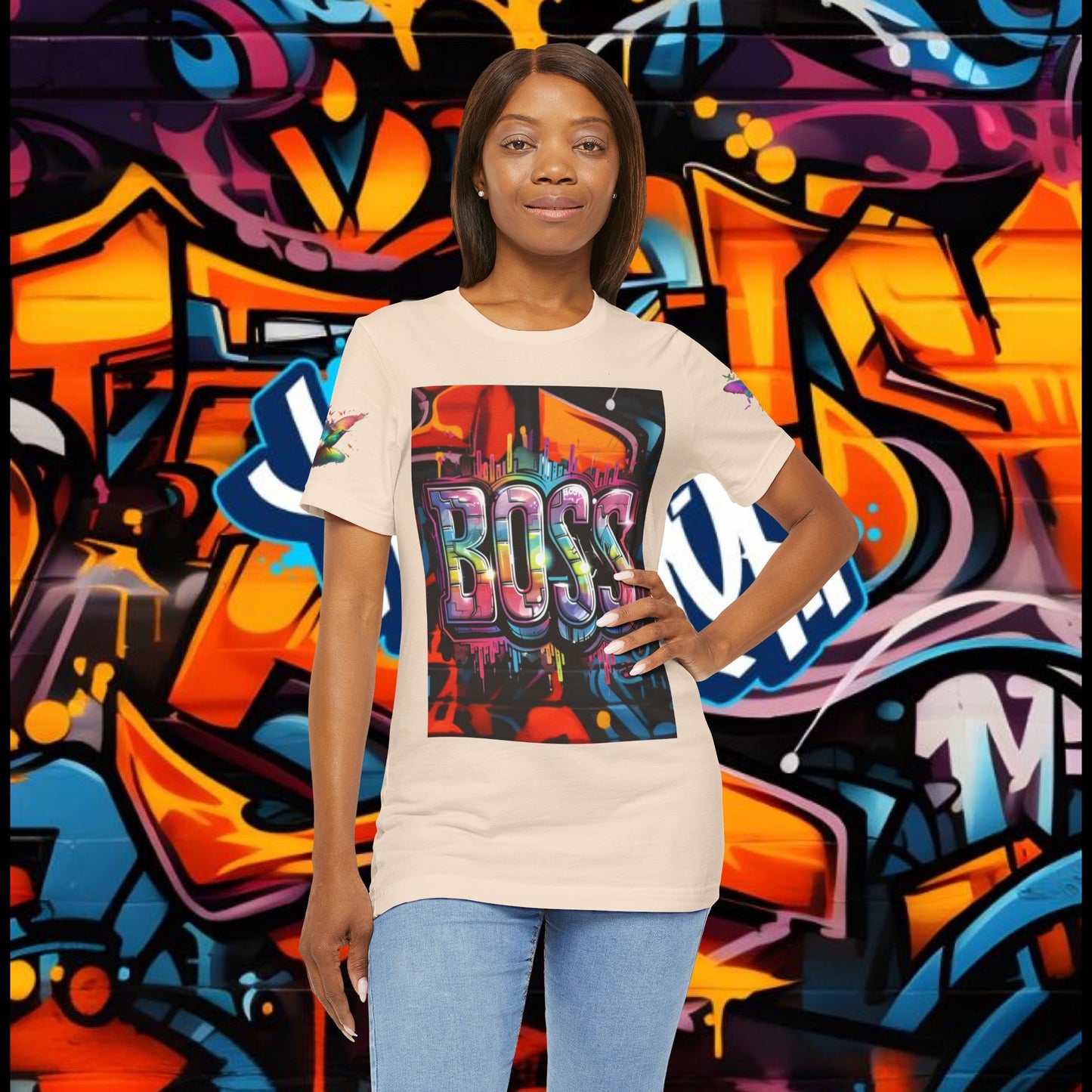 Graffiti Boss Female Tee