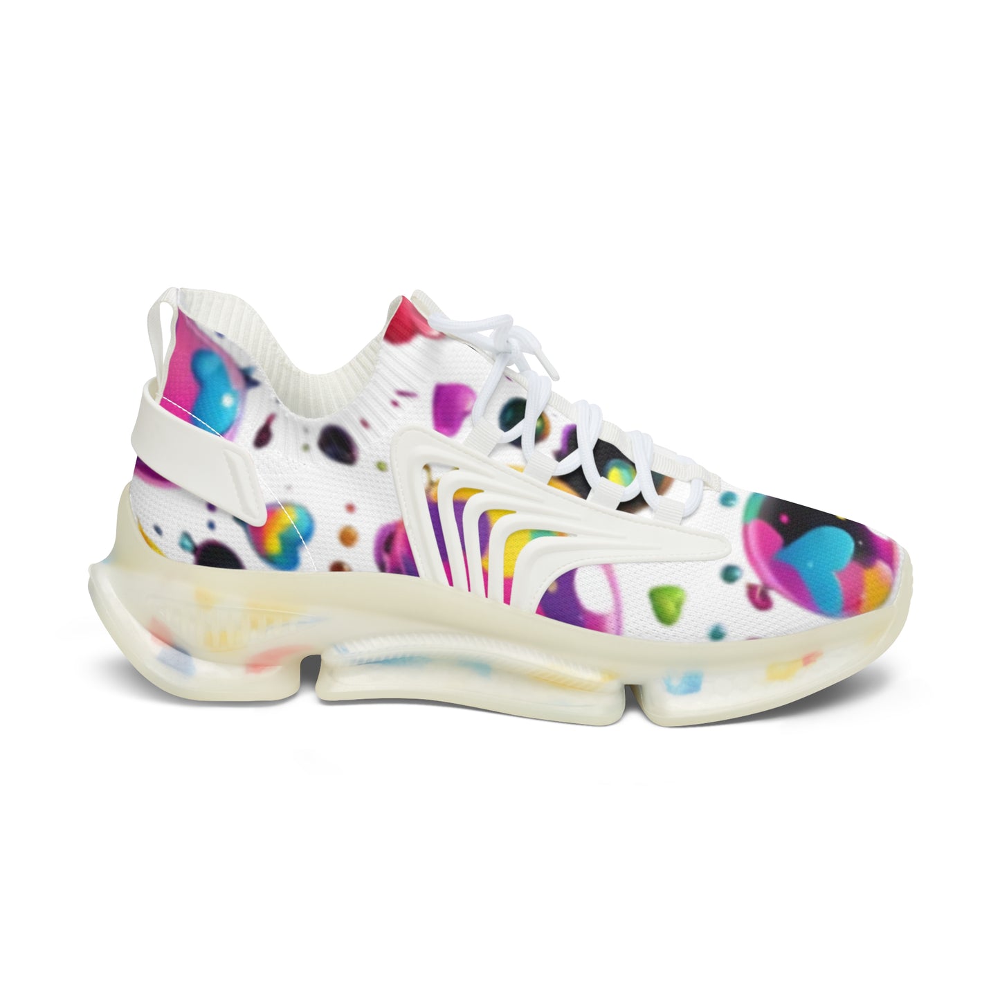 Sneakers with Candy Rain Design