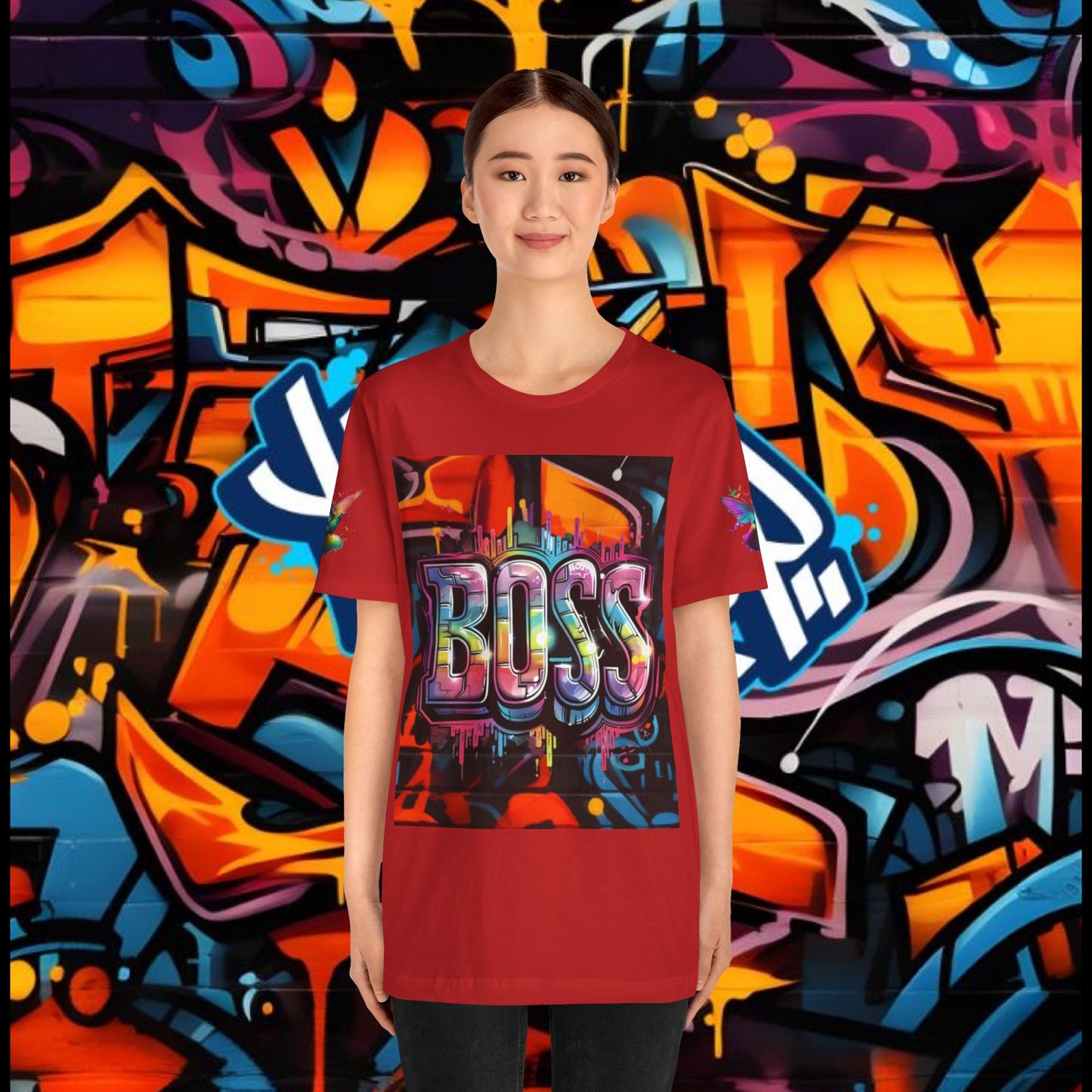 Graffiti Boss Female Tee