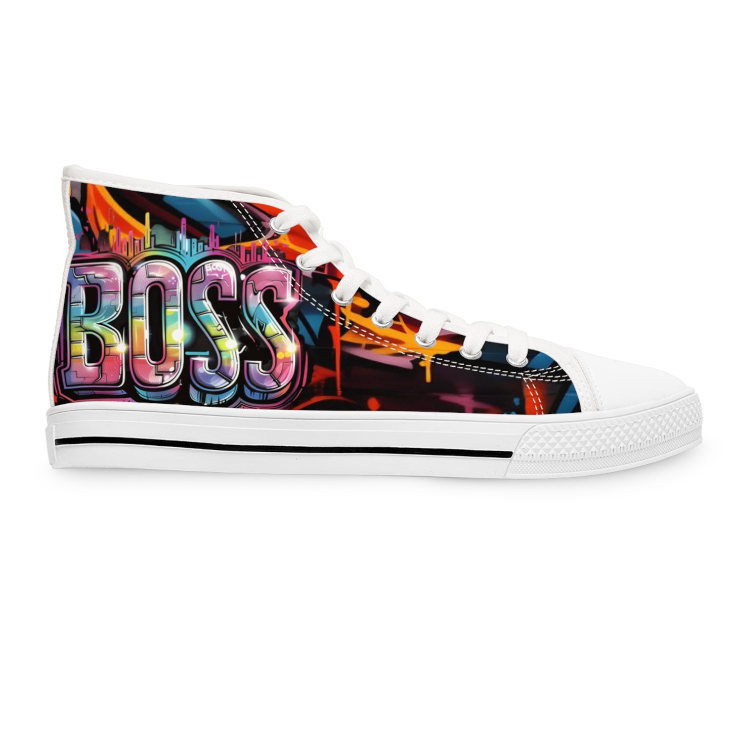Sneakers Graffiti Boss Female Sk8 High Top