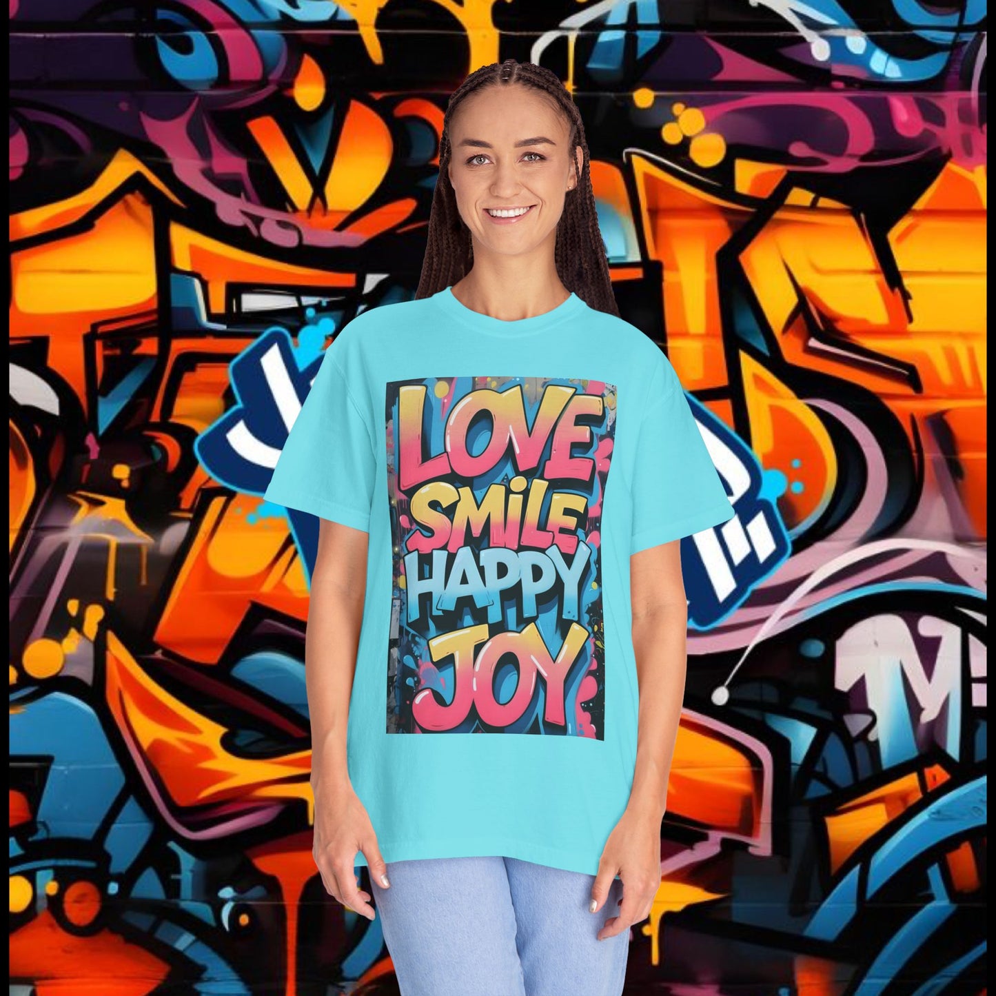 Vibrant Positive Vibes T-Shirt, Affirmation Tee, Casual Wear, Gift for Friends, Summer Style, Joyful Graphic Tee