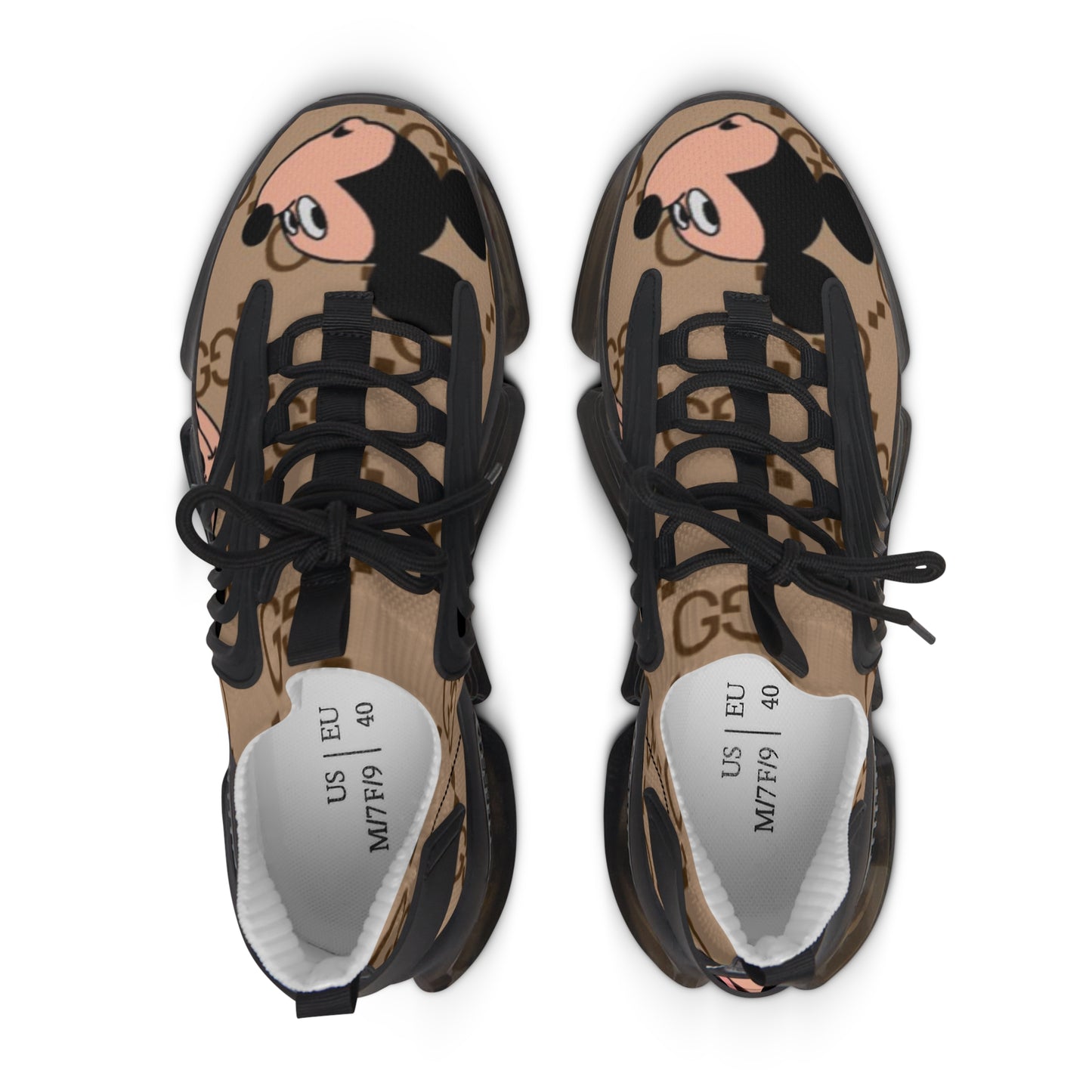 Sneakers - Mickey Mouse Gucci Design for Women
