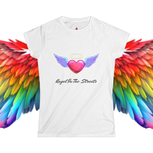 Women's Tee - Angel & Demon Collection Heaven vs Hell Streetwear Attitude