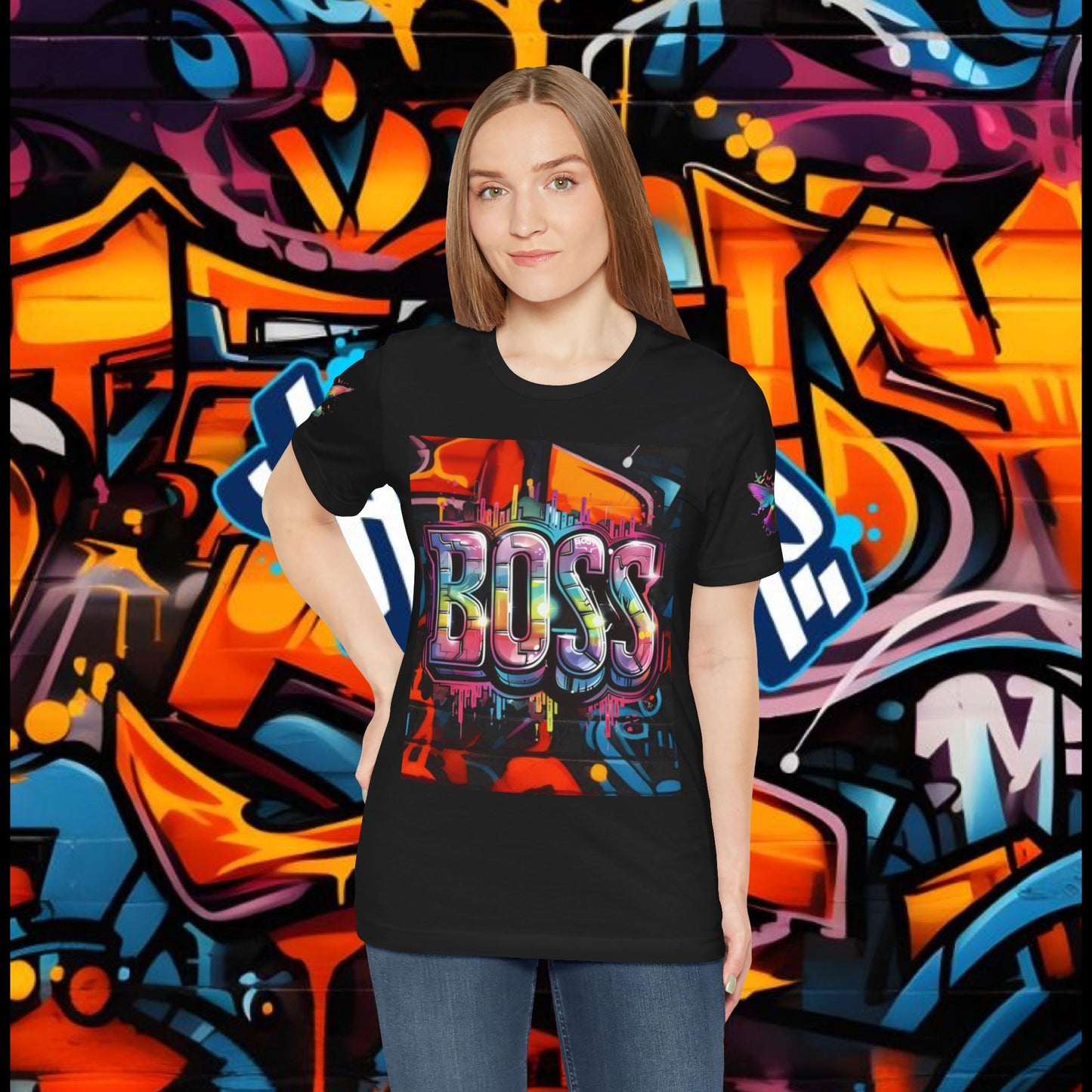 Graffiti Boss Female Tee