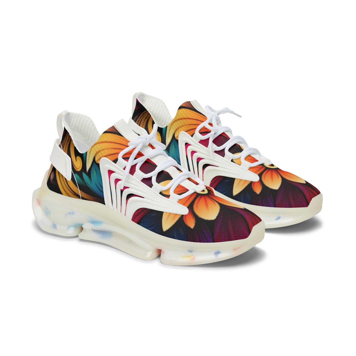 Colorful Women's Mesh Sneakers for Fashionable Comfort, Stylish Running Shoes, Trendy Athletic Footwear, Floral Sneakers, Perfect Gift [...]