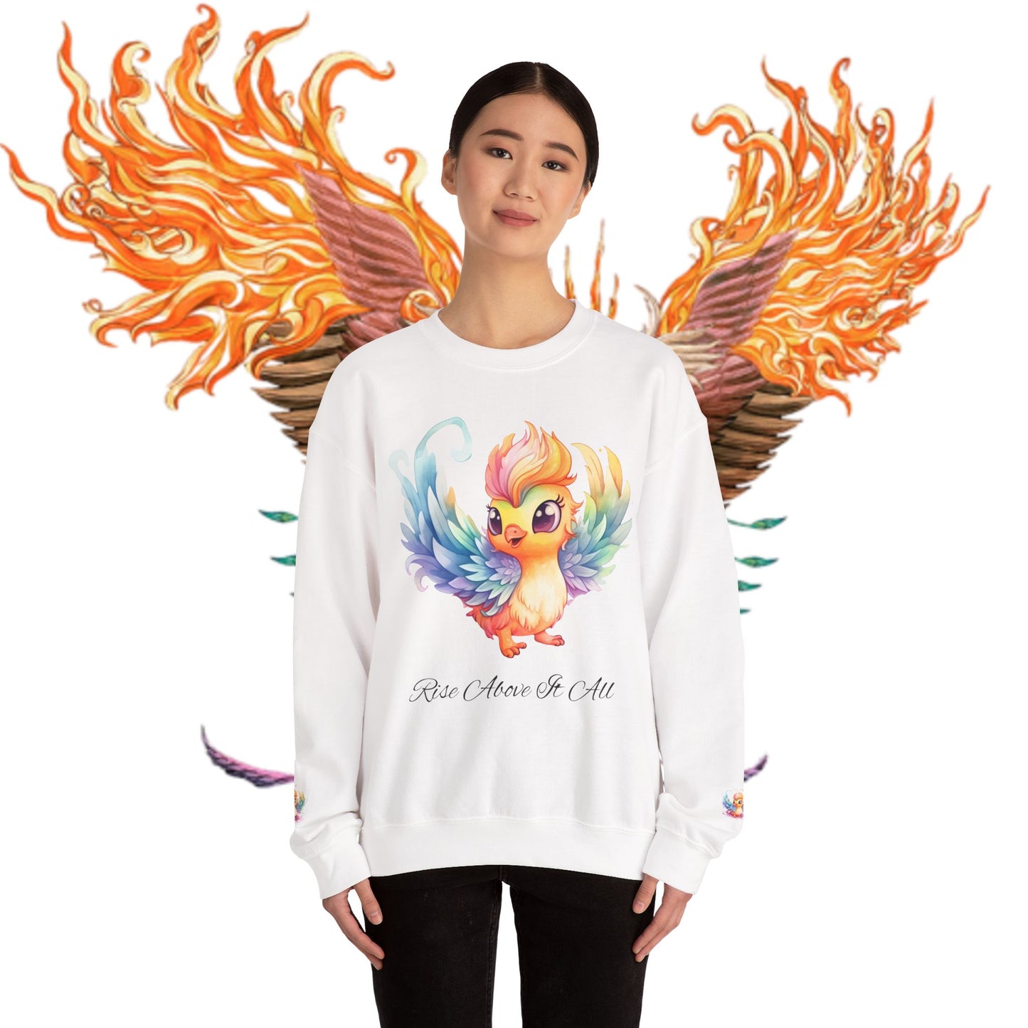 Unisex Sweatshirt Phoenix Collection with Quotes