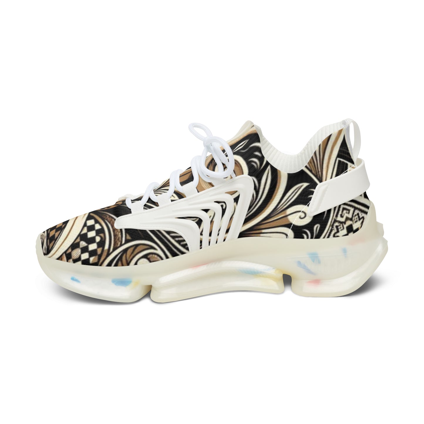 Stylish Women's Mesh Sneakers, Trendy Athletic Shoes, Fashion Footwear, Comfortable Sports Sneakers, Unique Casual Shoes