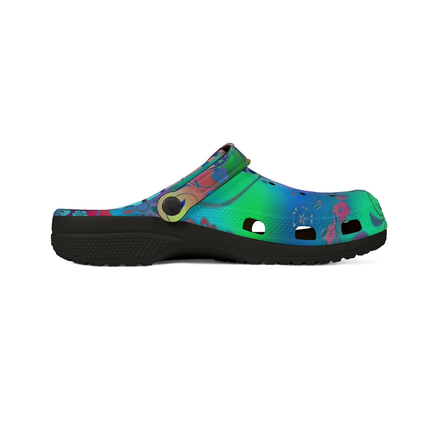Vibrant AOP EVA Foam Clogs - Stylish & Comfy Footwear for Every Occasion, Colorful Garden Shoes, Fun Summer Clogs, Festival Footwear, [...]