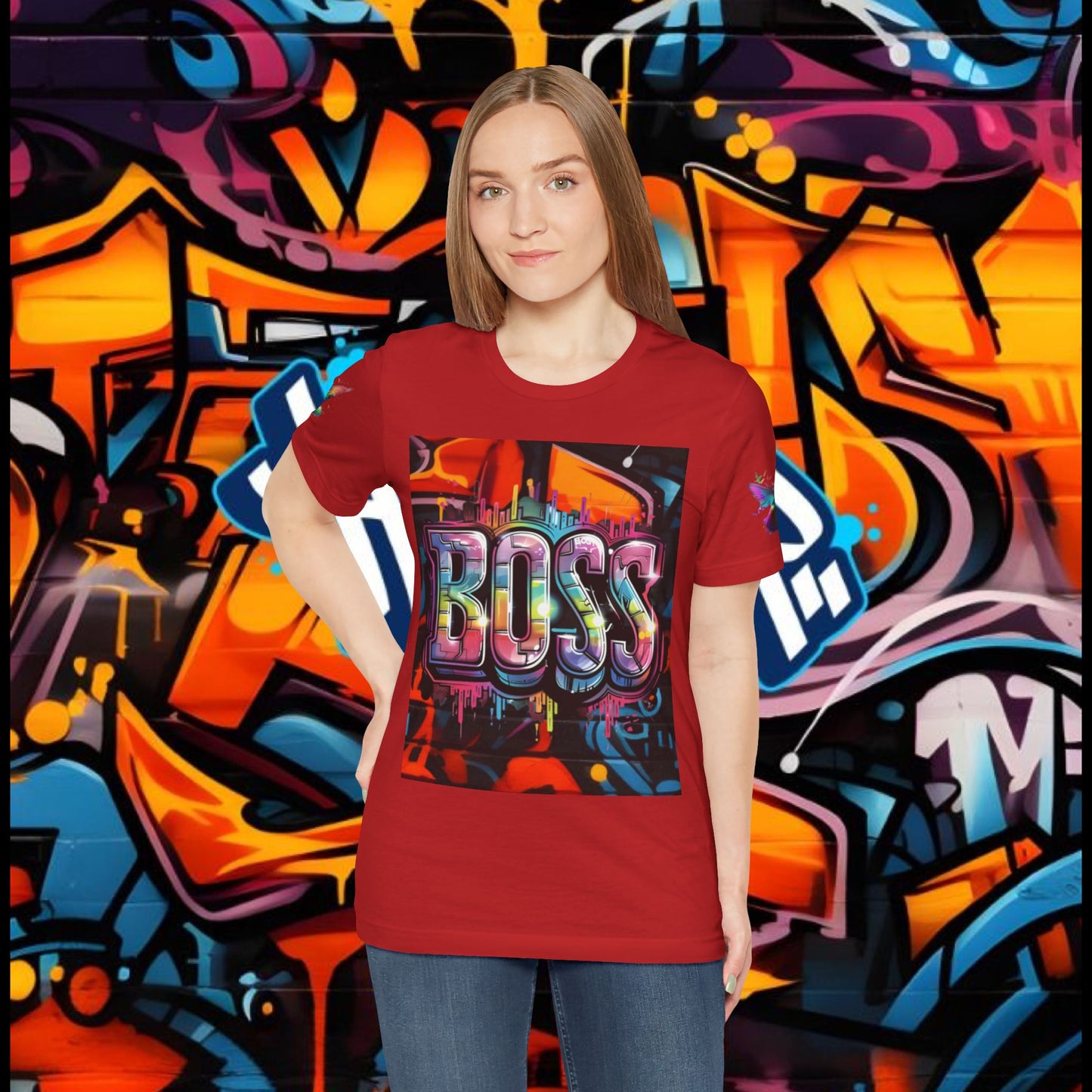 Graffiti Boss Female Tee