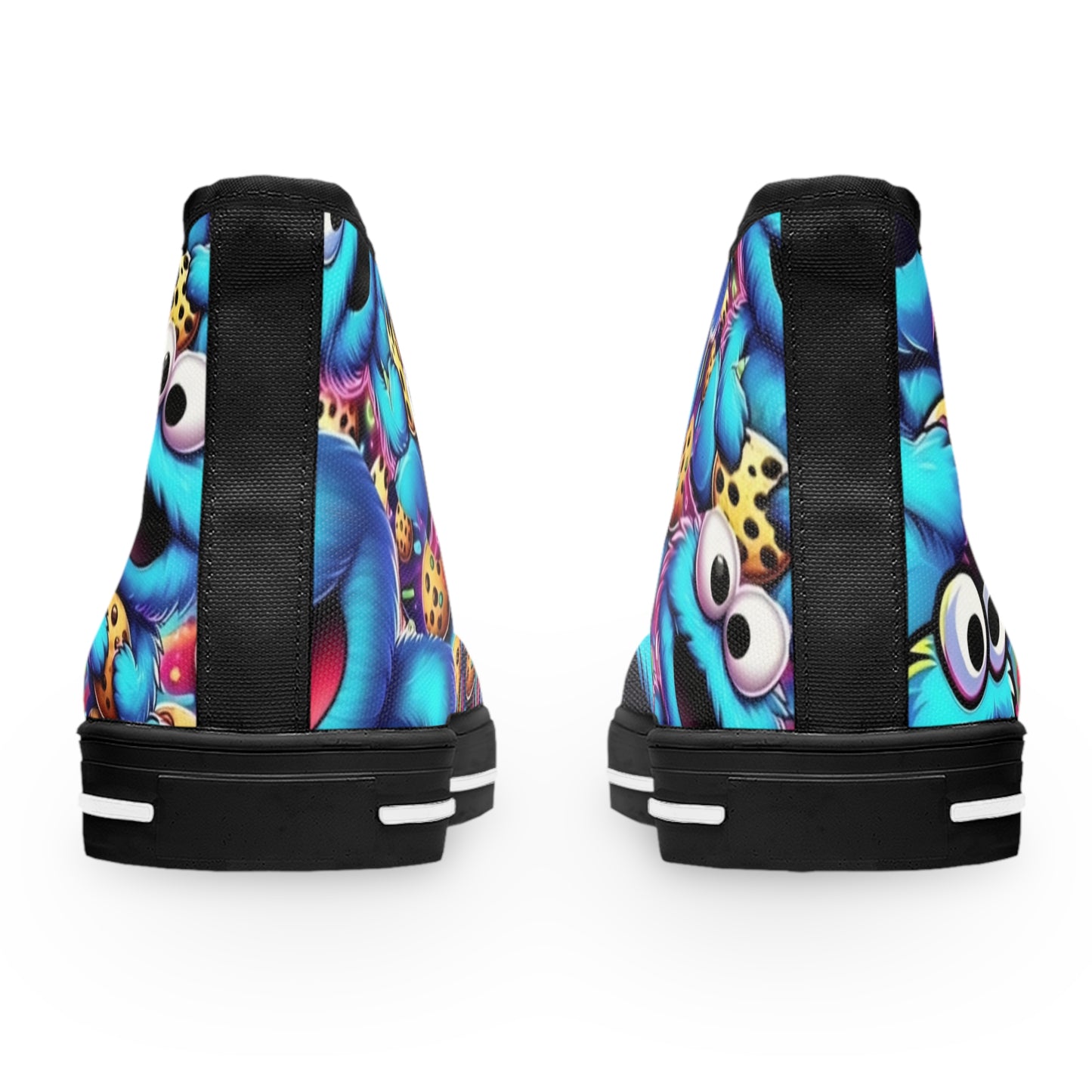 Cookie Monster High Top Sneakers