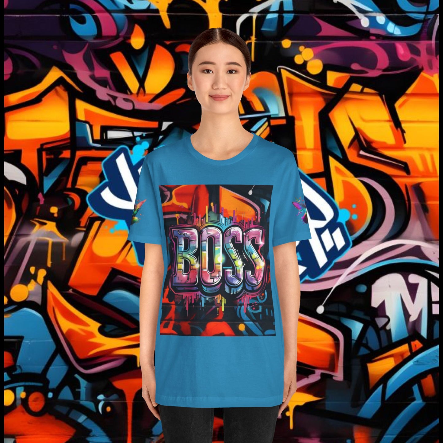 Graffiti Boss Female Tee