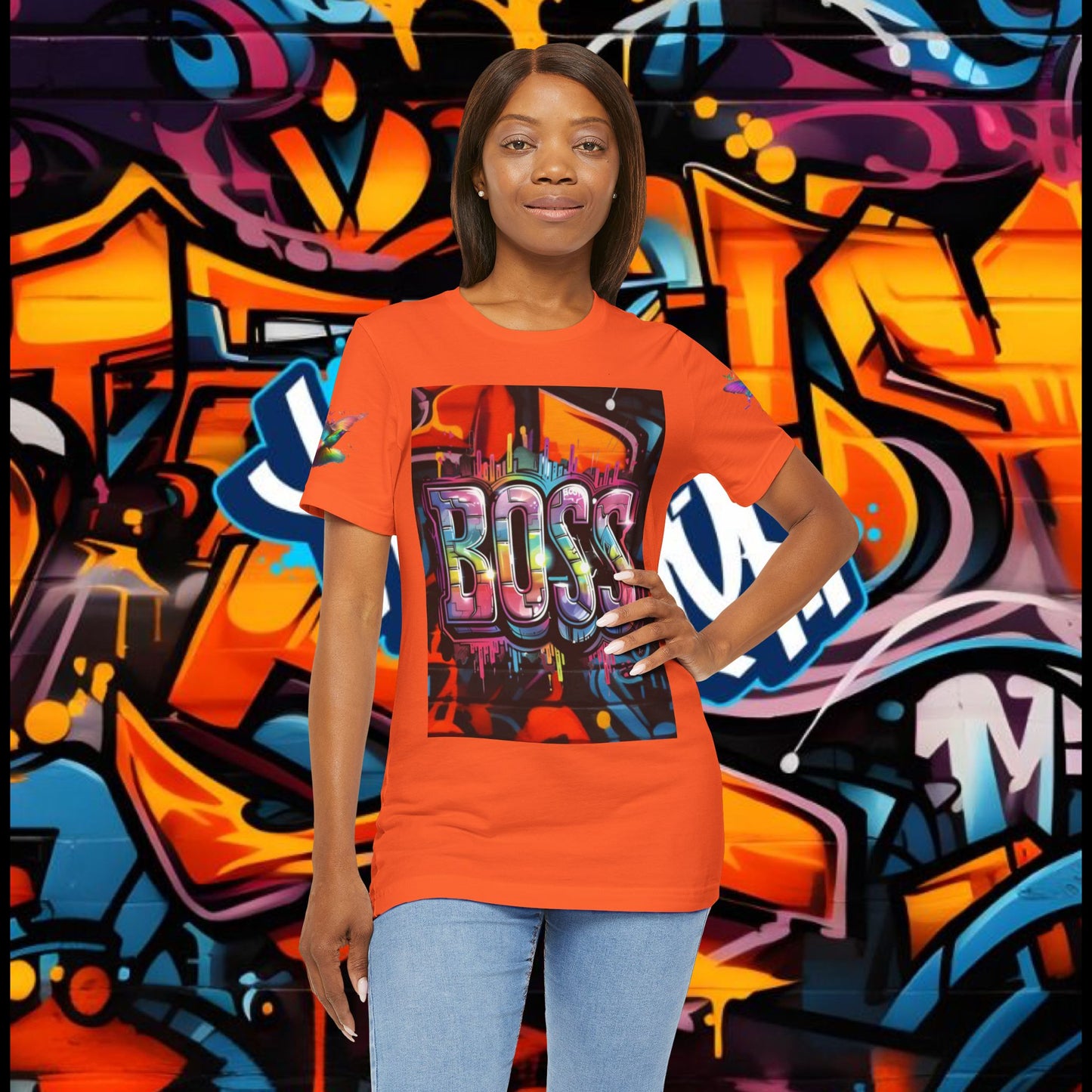 Graffiti Boss Female Tee