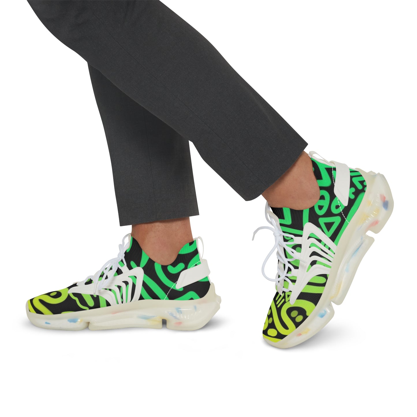Vibrant Men's Mesh Sneakers for Style and Comfort, Athletic Shoes, Trendy Sneakers, Fashion Sneakers, Everyday Sneakers, Lightweight [...]