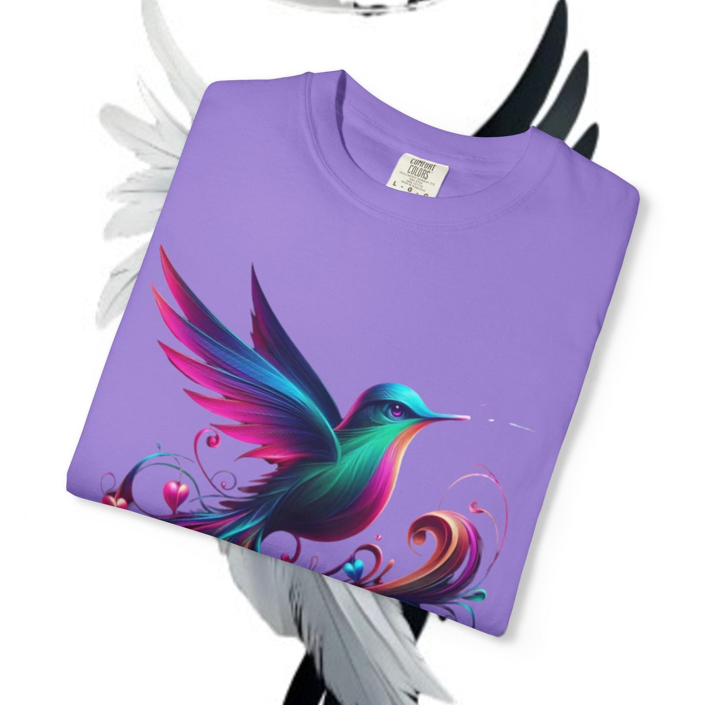 Garment-Dyed T-shirt - Freedom is a Blessing Design