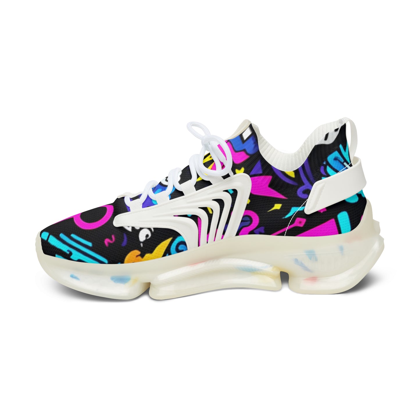 Colorful Women's Mesh Sneakers - Stylish Athletic Shoes, Trendy Footwear, Unique Sneakers, Casual Fashion, Gifts for Her