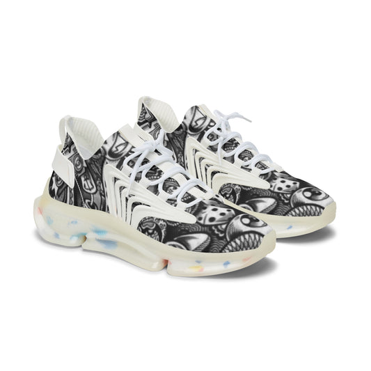 Stylish Women's Mesh Sneakers with Unique Dog Print, Casual Footwear, Athletic Shoes, Trendy Sneakers, Gifts for Dog Lovers, [...]
