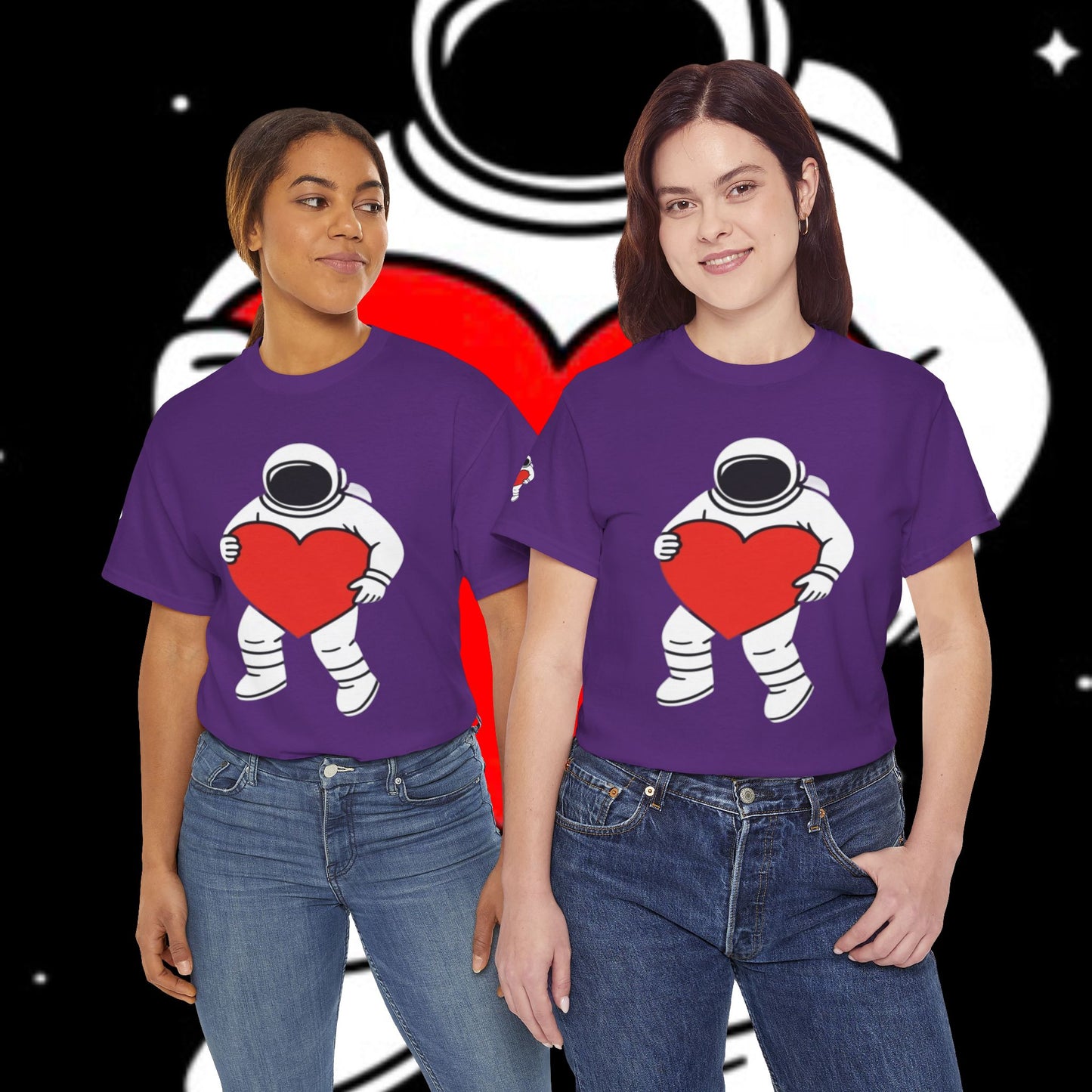 Couples Unisex Tee Collection - Short Sleeve Shirts for Besties and Couples