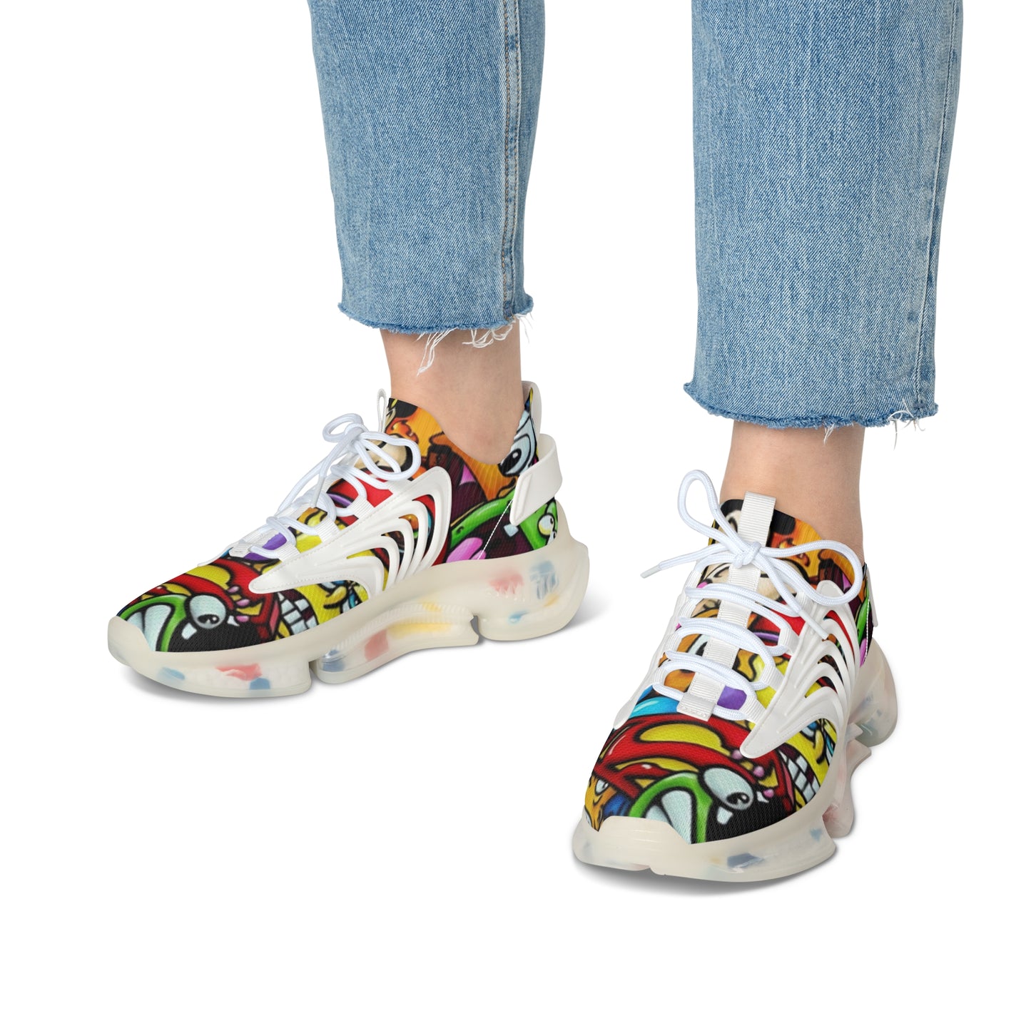 Cartoon Mesh Sneakers