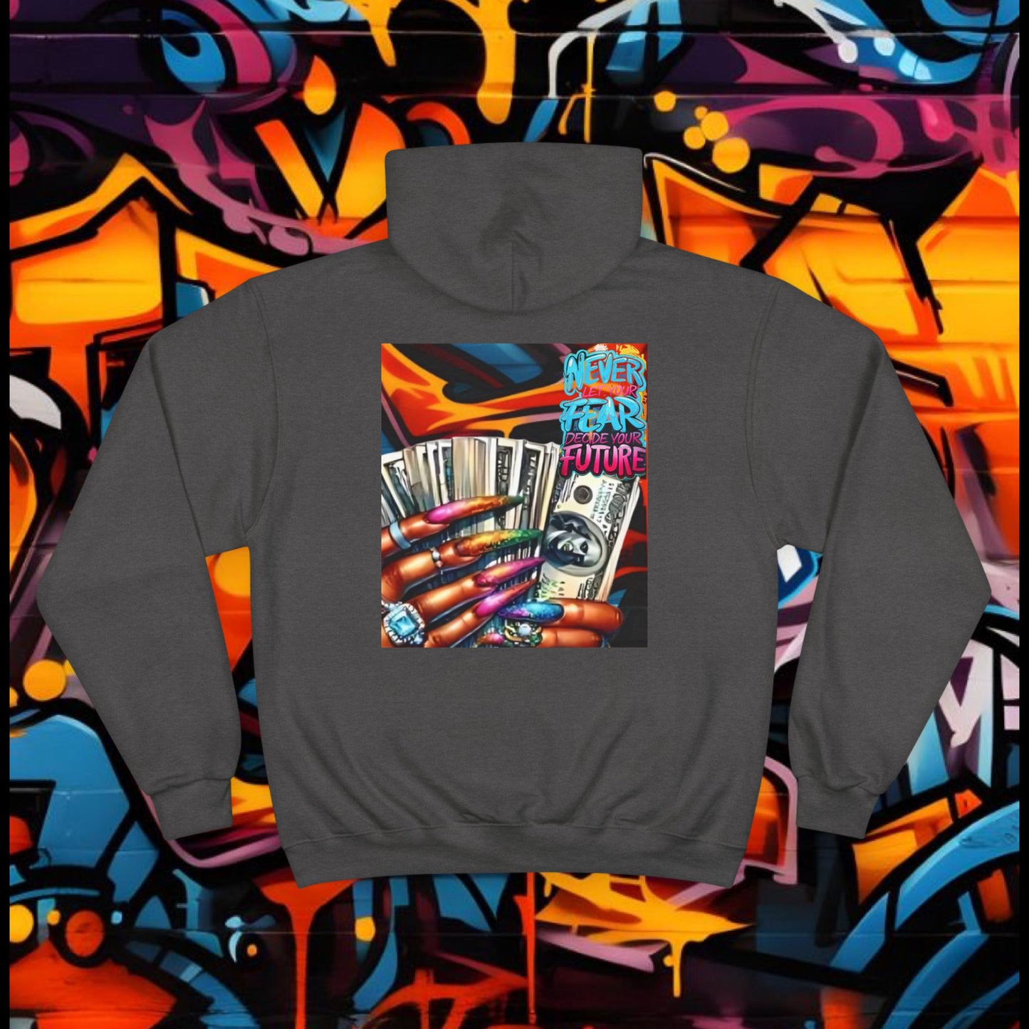 Boss Graffiti Hoodie - Street Style Sweatshirt, Urban Fashion, Gift for Him/Her, Trendy Outfit, Unique Graphic Apparel