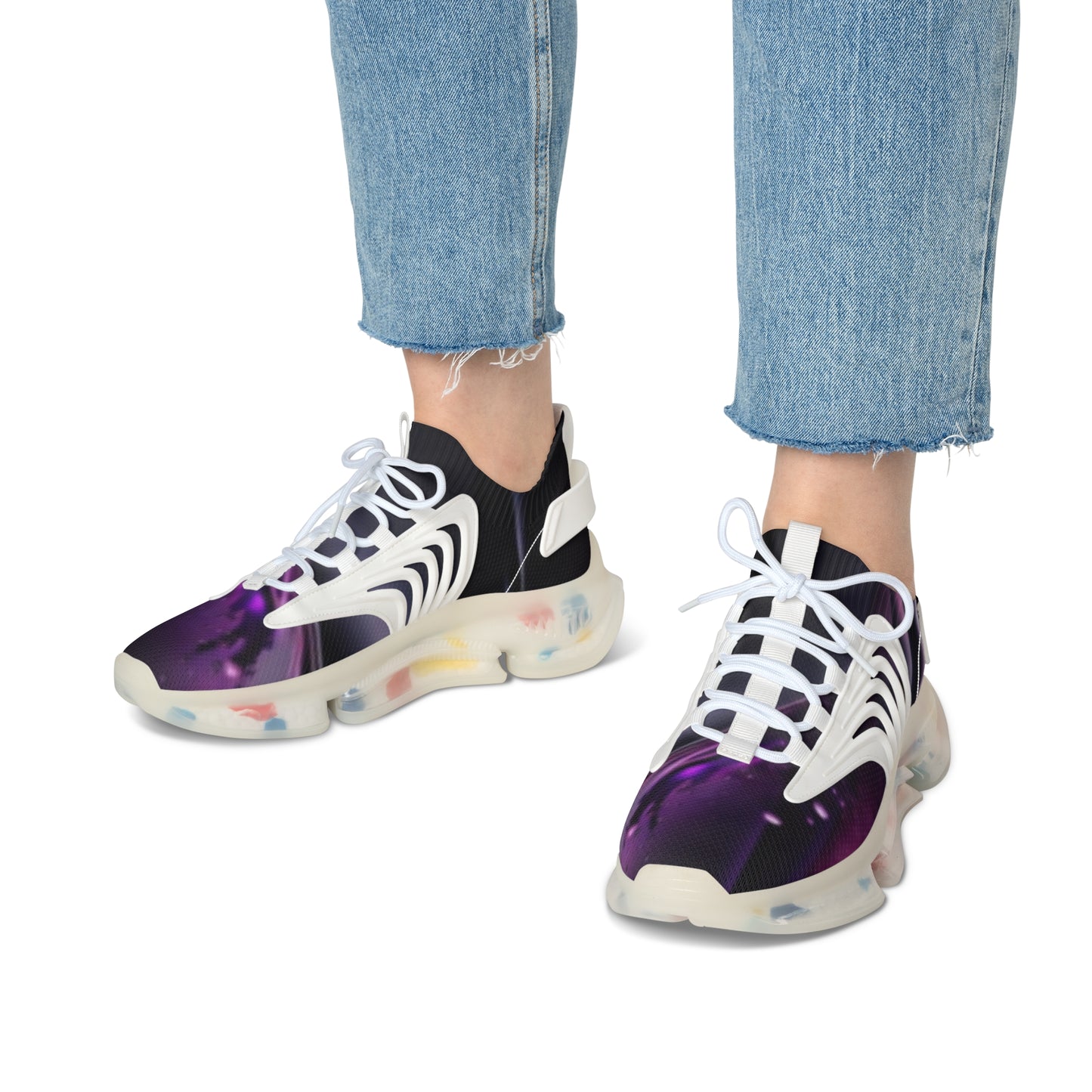 Women's Mesh Sneakers - Stylish Everyday Footwear, Trendy Athletic Shoes, Comfortable Fashion Sneakers, Perfect for Casual Outings, [...]